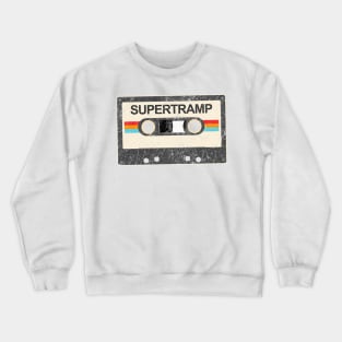 kurniamarga vintage cassette tape Supertramp Crewneck Sweatshirt